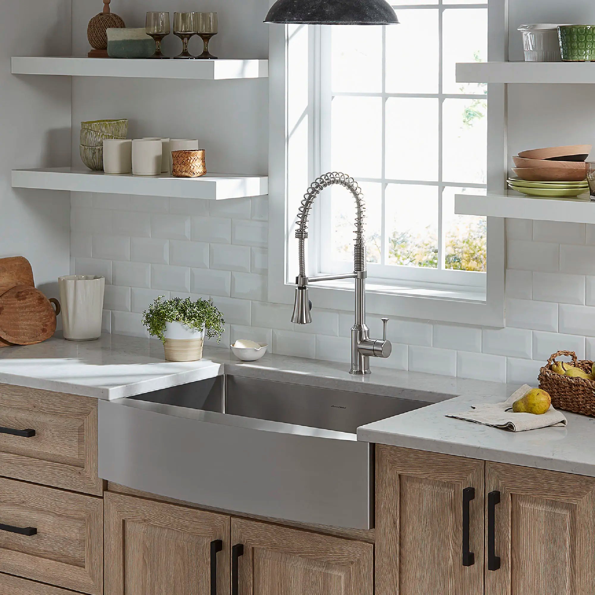 Edgewater® 33 x 22 Inch Stainless Steel 1 Hole Dual Mount Single Bowl Kitchen Sink - Durable & Stylish for Modern Kitchens, Easy to Install, Perfect for Home Renovation & DIY Projects