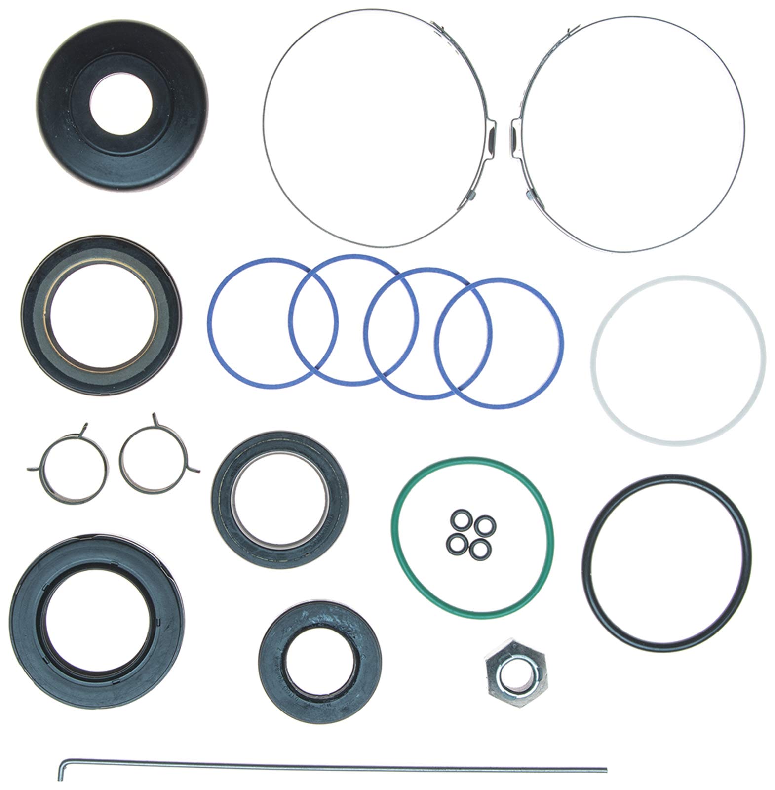 Gates 348793 Power Steering Repair Kit - High Quality Replacement for Smooth Steering | Compatible with Multiple Car Models | Perfect for DIY Auto Repair and Maintenance