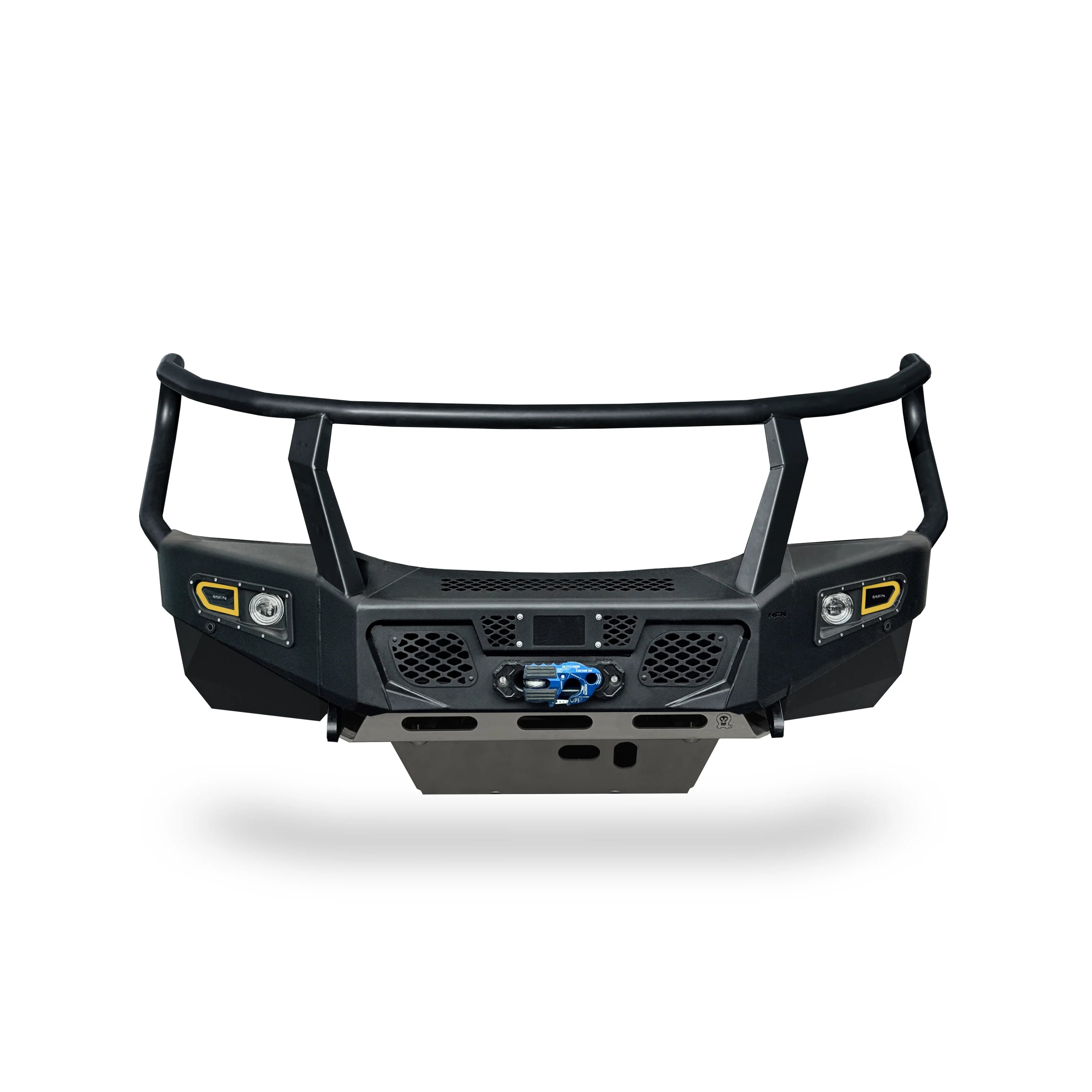 Owl Ridgeline MAX Front Bumper with Skid Plates for 2019-2023 Mercedes Sprinter Van 2500/3500 - Heavy Duty Off-Road Protection for Adventure Vans & Overlanding Vehicles