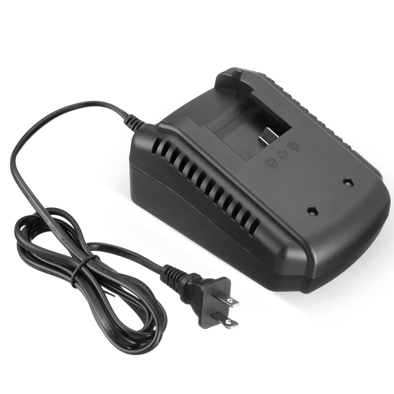 24V Fast Charger for Sun Joe & Snow Joe 24V Lithium-Ion Batteries - Compatible with iBAT24 Series & 24VCHRG-QC Quick Charge Dock | Perfect for Lawn Mowers, Snow Blowers & Outdoor Power Tools
