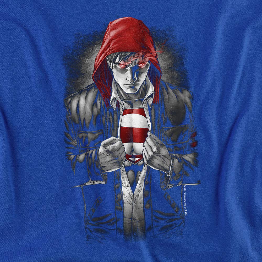 Superman Earth One Graphic T-Shirt for Women - Soft Cotton Tee with Superhero Design - Perfect for Casual Wear, Cosplay & Superhero Fans