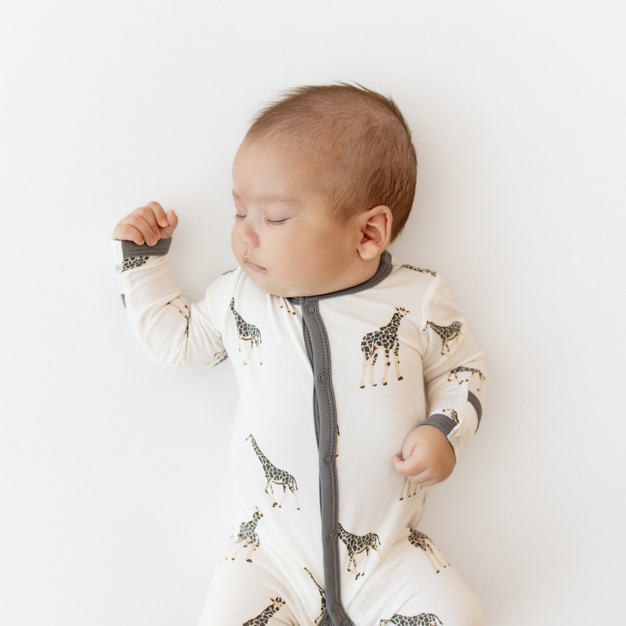 Giraffe Print Footie Pajamas for Kids - Soft & Cozy Sleepwear for Boys & Girls - Perfect for Bedtime, Lounging & Family Movie Nights