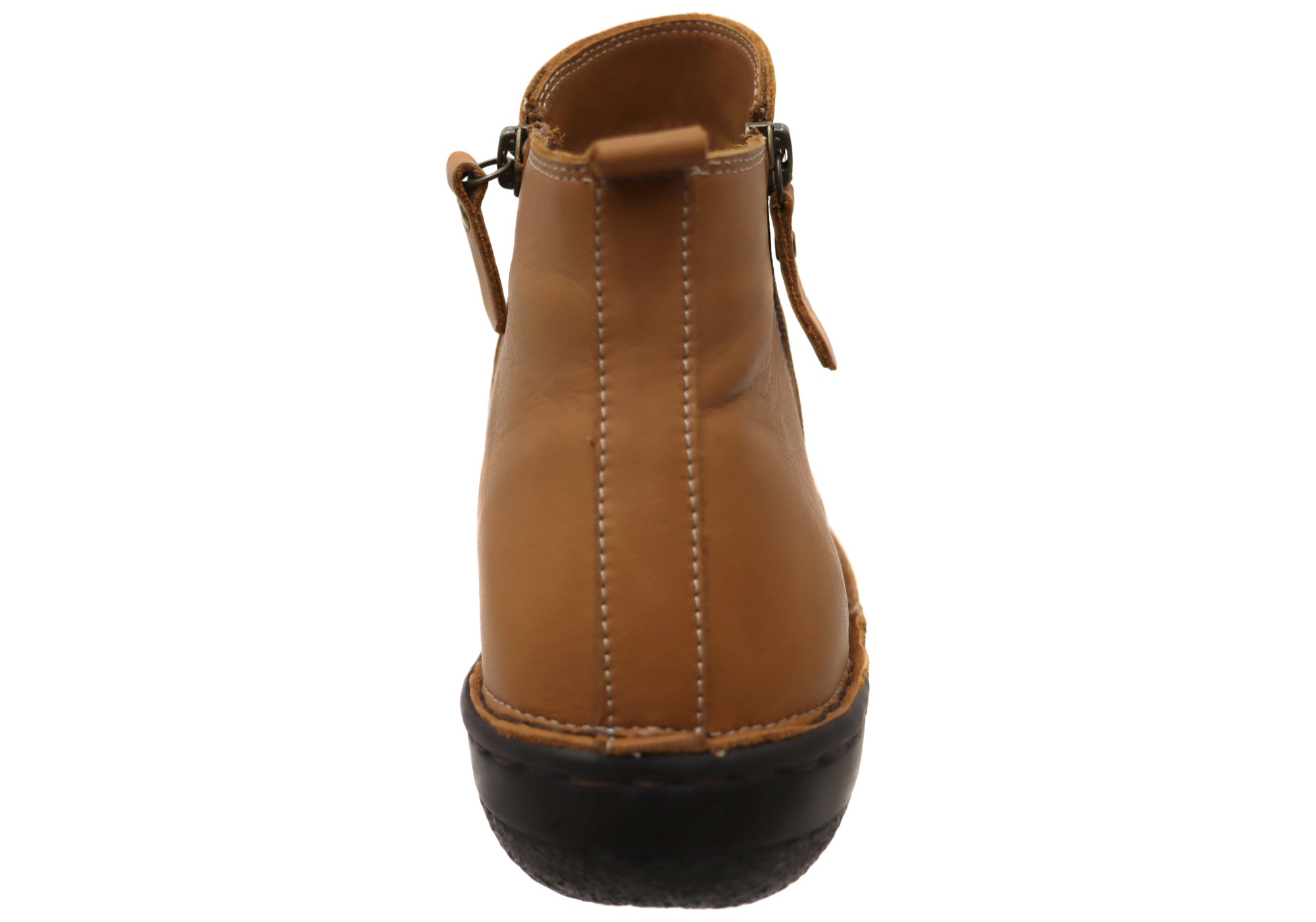 Orizonte Poet Women's Comfortable Leather Ankle Boots - European Style Fashion Booties for Casual Wear & Office Outfits
