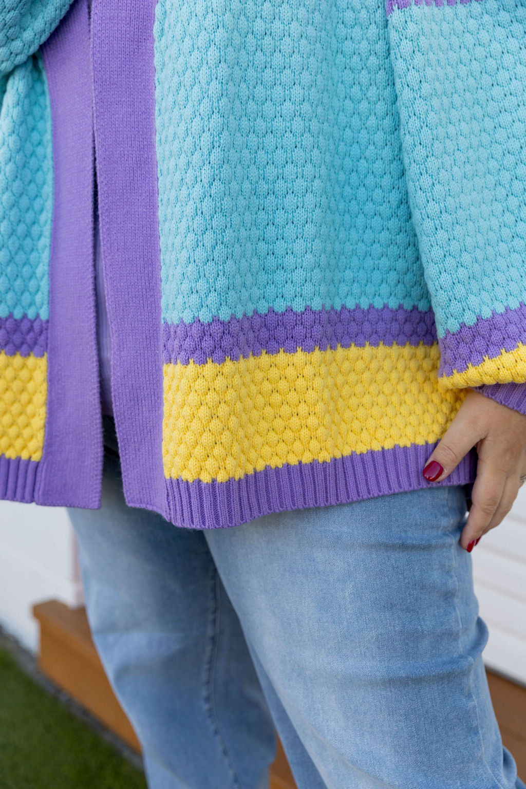 Stylish Marbelle Knit Cardigan - Soft Pastel Colors | Perfect for Spring Outfits & Cozy Layering
