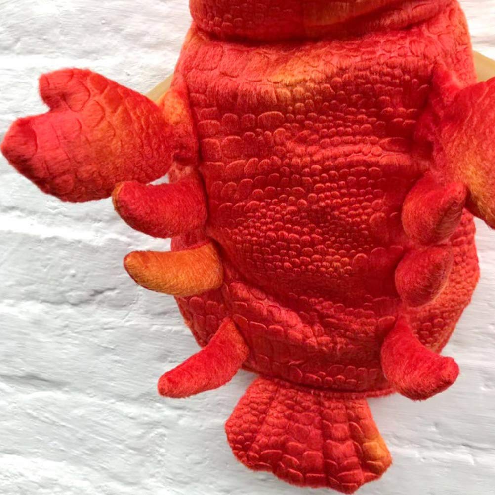 **Cute Halloween Dog Costume - Lobster Outfit for Small Dogs & Cats | Puppy & Kitten Halloween Costume, Christmas Pet Apparel for Parties & Dress-Up**