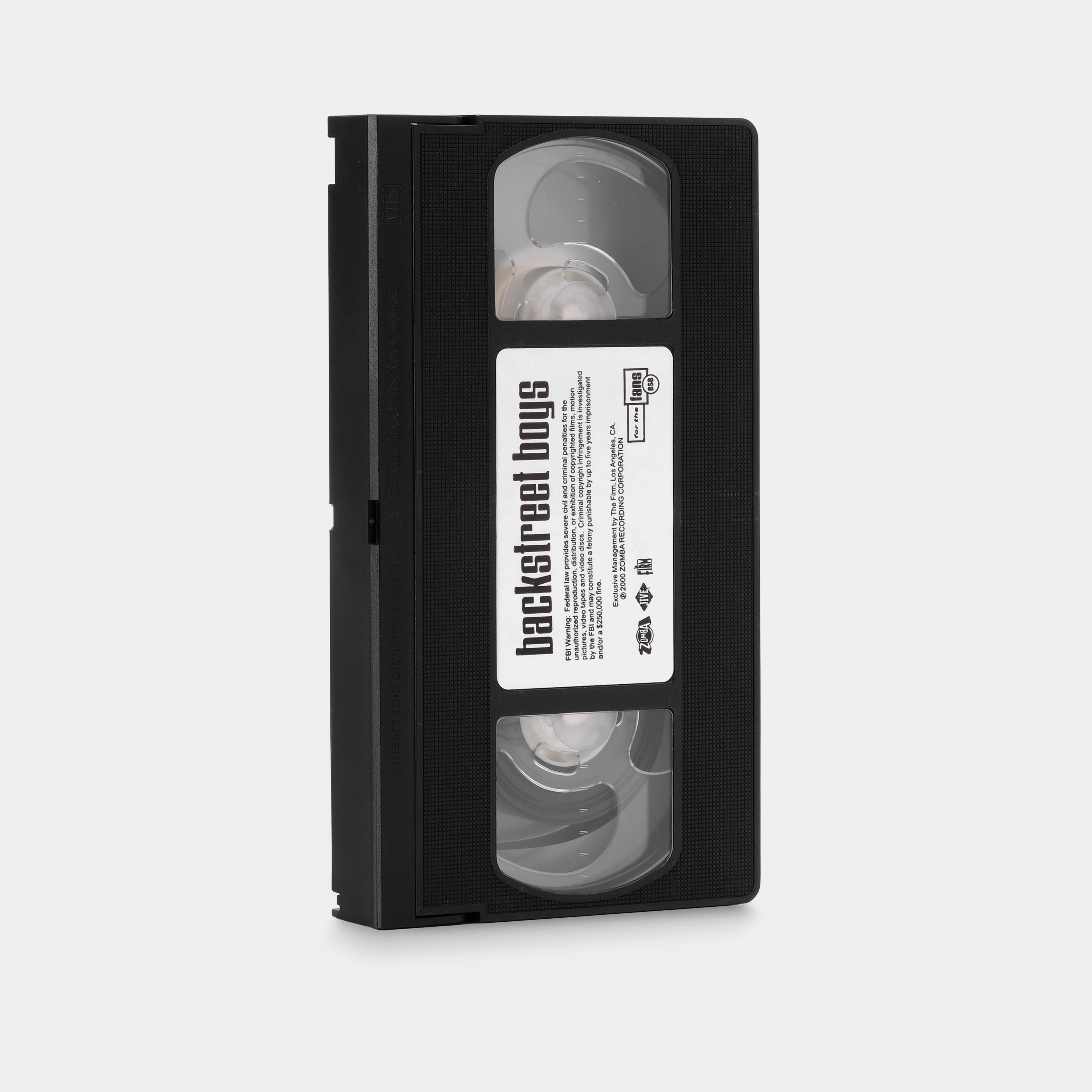 Backstreet Boys: For the Fans VHS Tape - Collectible 90s Boy Band Memorabilia for Music Lovers & Nostalgic Gift Ideas