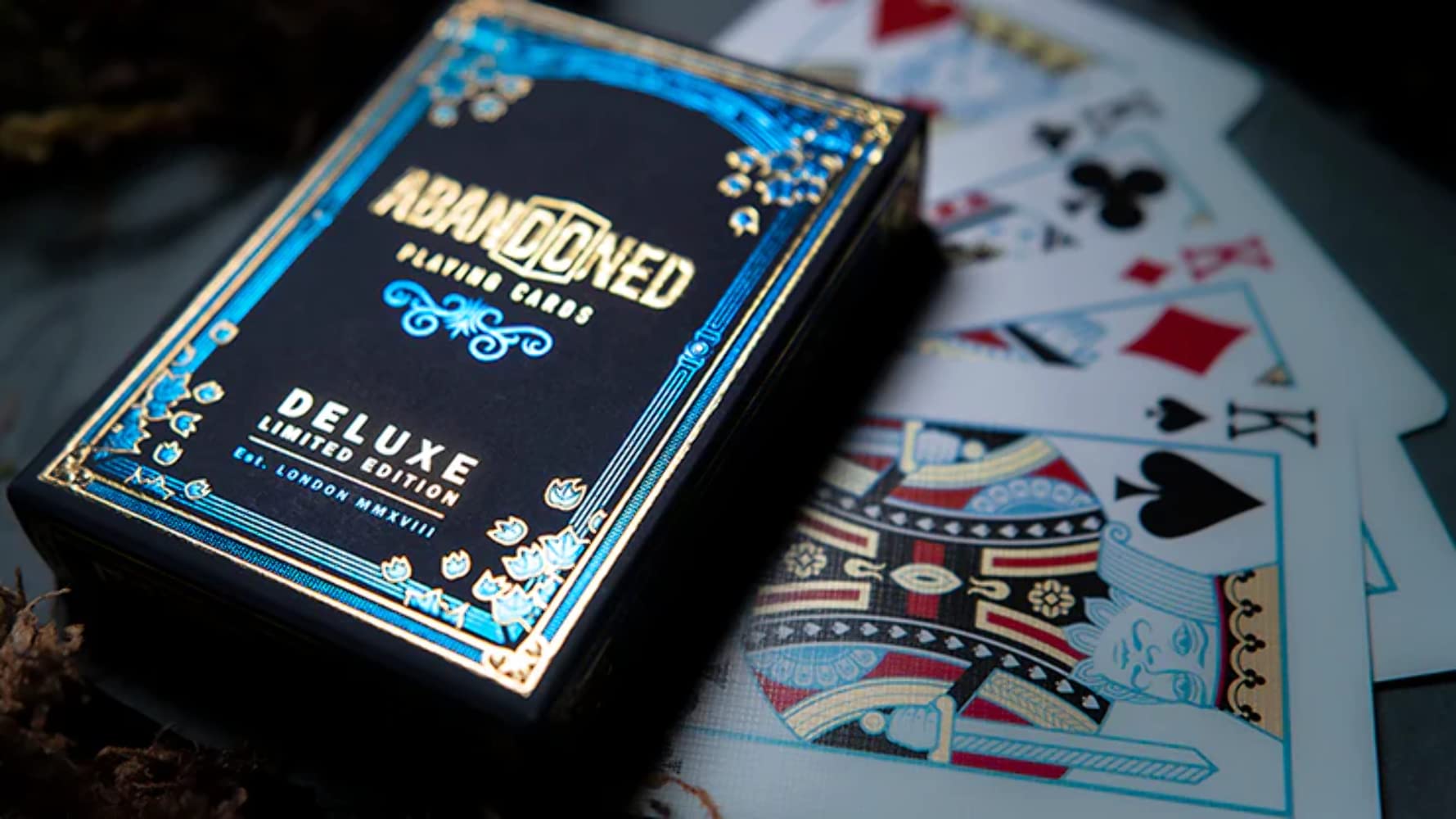 Limited Edition Abandoned Deluxe Playing Cards by Dynamo - Premium Collectible Card Deck for Magic Tricks, Poker Games & Gift Giving
