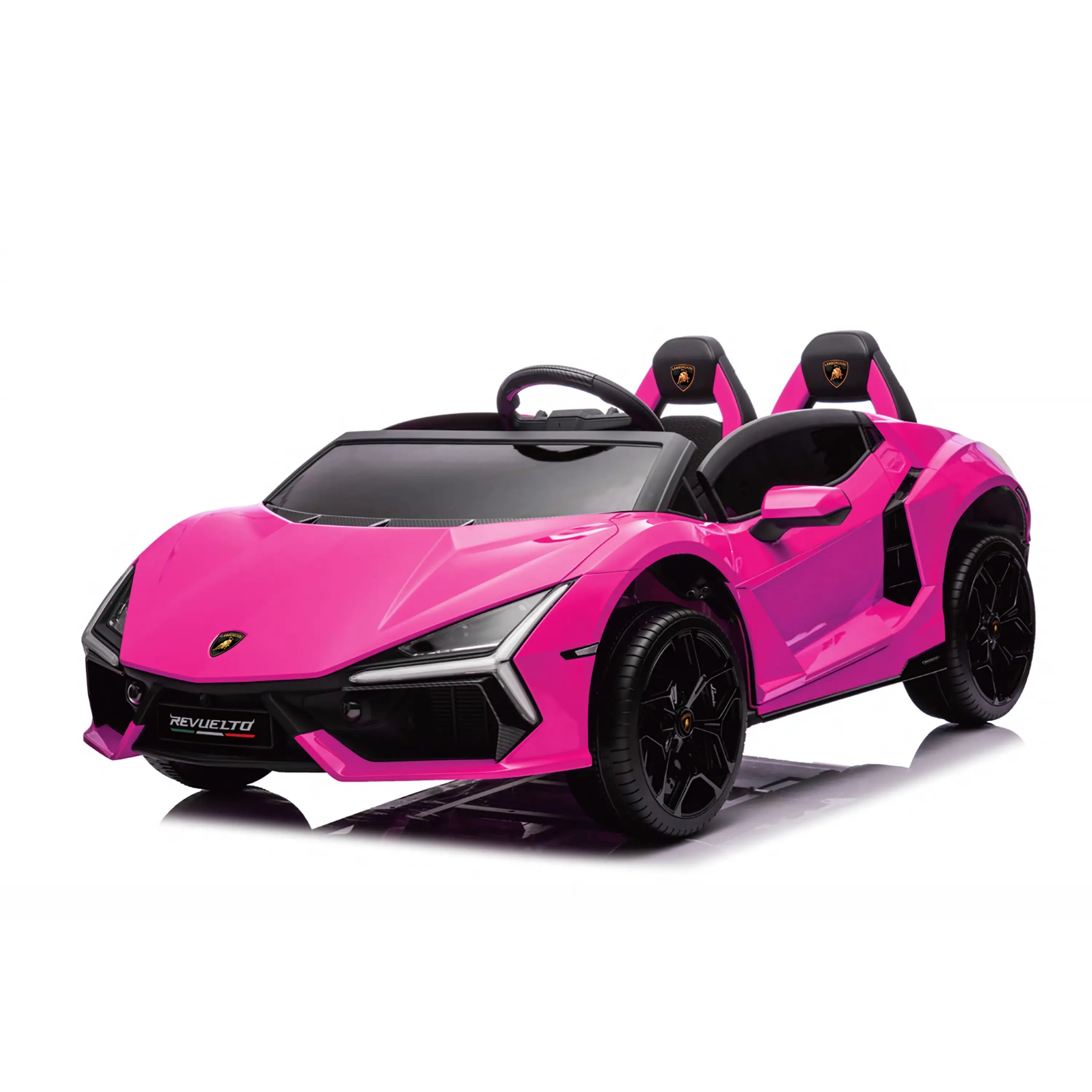 Lamborghini Revuelto 24V Kids Electric Ride On Car - Licensed Battery-Powered Toy Vehicle for Boys & Girls Ages 3-8 - Perfect for Outdoor Play, Birthday Gifts & Pretend Driving Fun