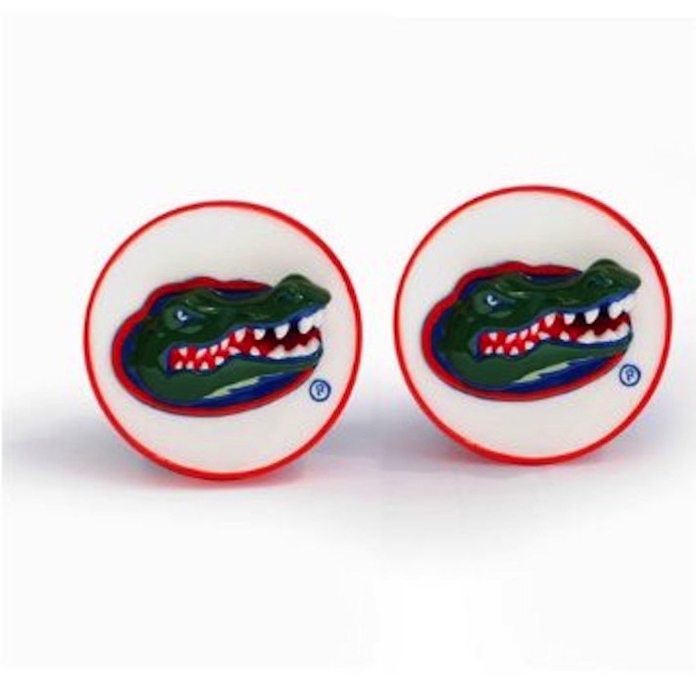 Florida Gators Hand Painted Drawer Pulls - Unique NCAA Team Cabinet Hardware for Kitchen, Bathroom & Furniture - Perfect for Gators Fans Home Decor