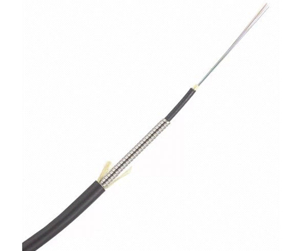 12 Core OM3 Multimode Fiber Optic Cable 250um - Armored Plenum Rated for Indoor/Outdoor Use - Perfect for Data Centers, LAN Networks & High-Speed Internet Connections