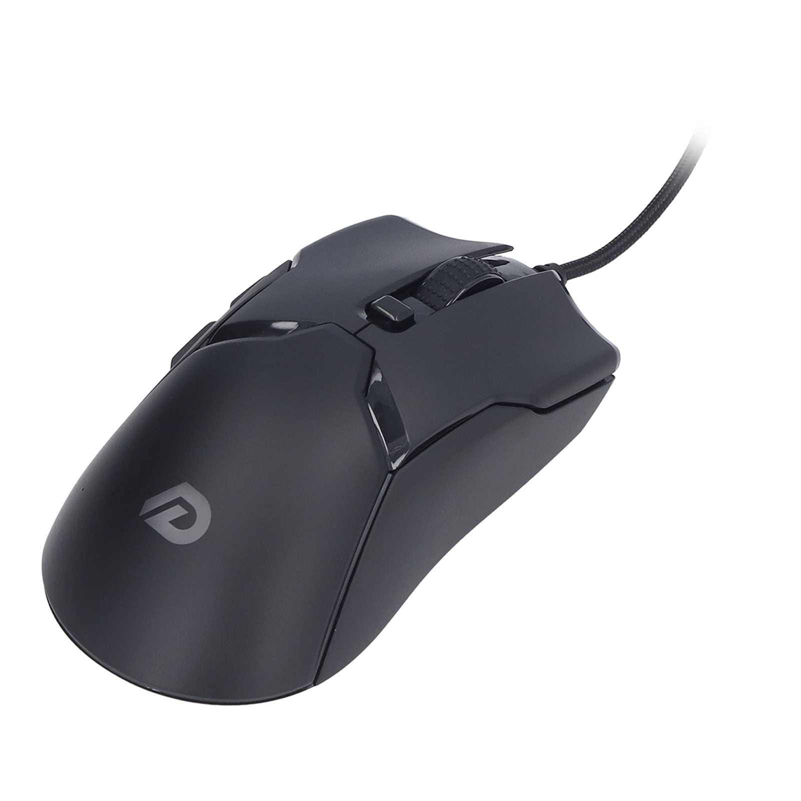 RGB Gaming Mouse 7200DPI - 6 Button Ergonomic Wired USB Mouse with Customizable Lighting for PC, Laptop, Desktop - Plug & Play for FPS, MOBA, MMO Gaming & Office Work