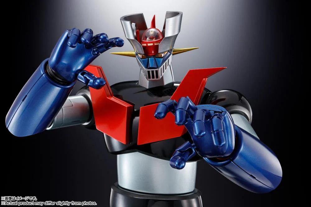 Bandai DX Soul of Chogokin Mazinger Z 50th Anniversary Edition - Premium Collectible Action Figure for Anime Fans & Model Kit Enthusiasts - Perfect for Display, Gifts & Nostalgic Collections
