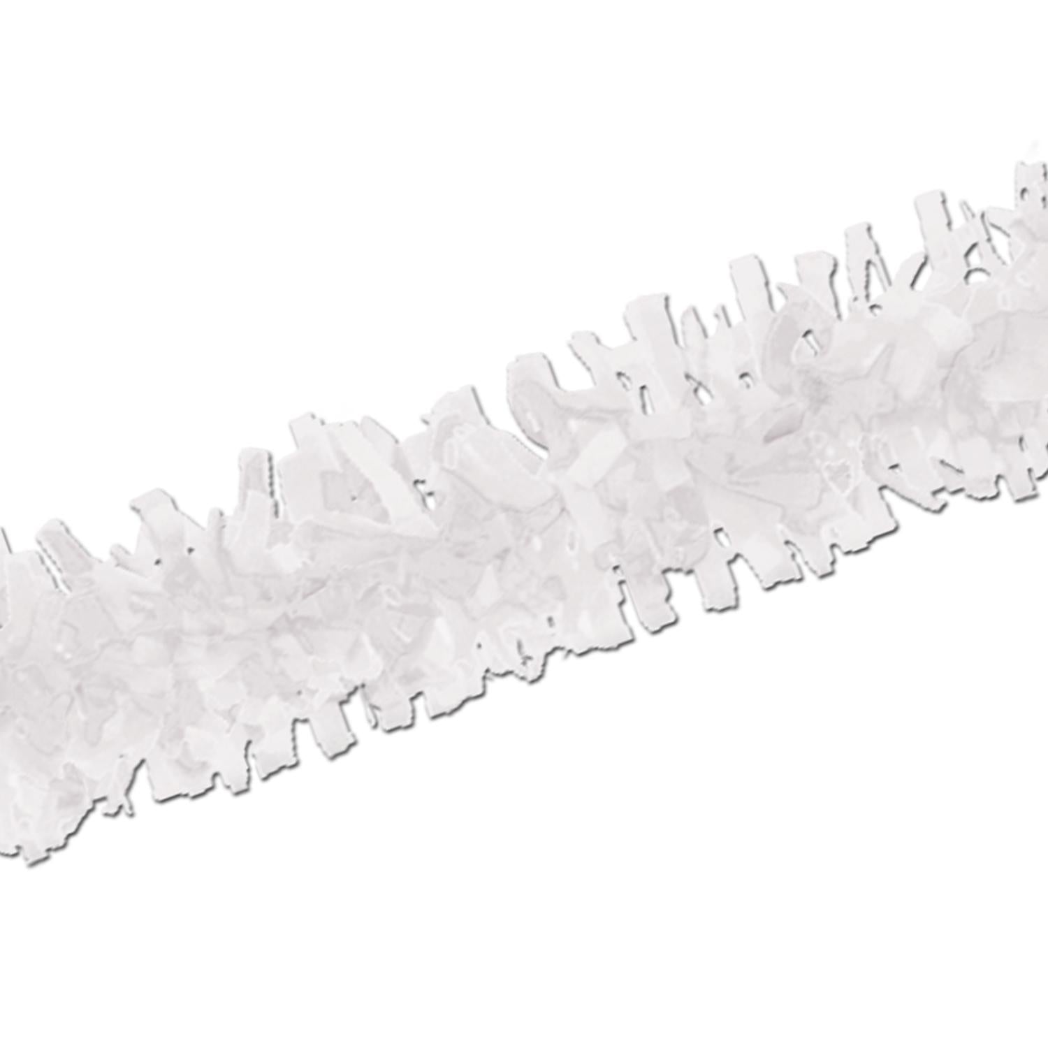 12-Piece Beistle Tissue Party Decorations - White | Bulk Party Supplies for Birthdays, Weddings & Celebrations
