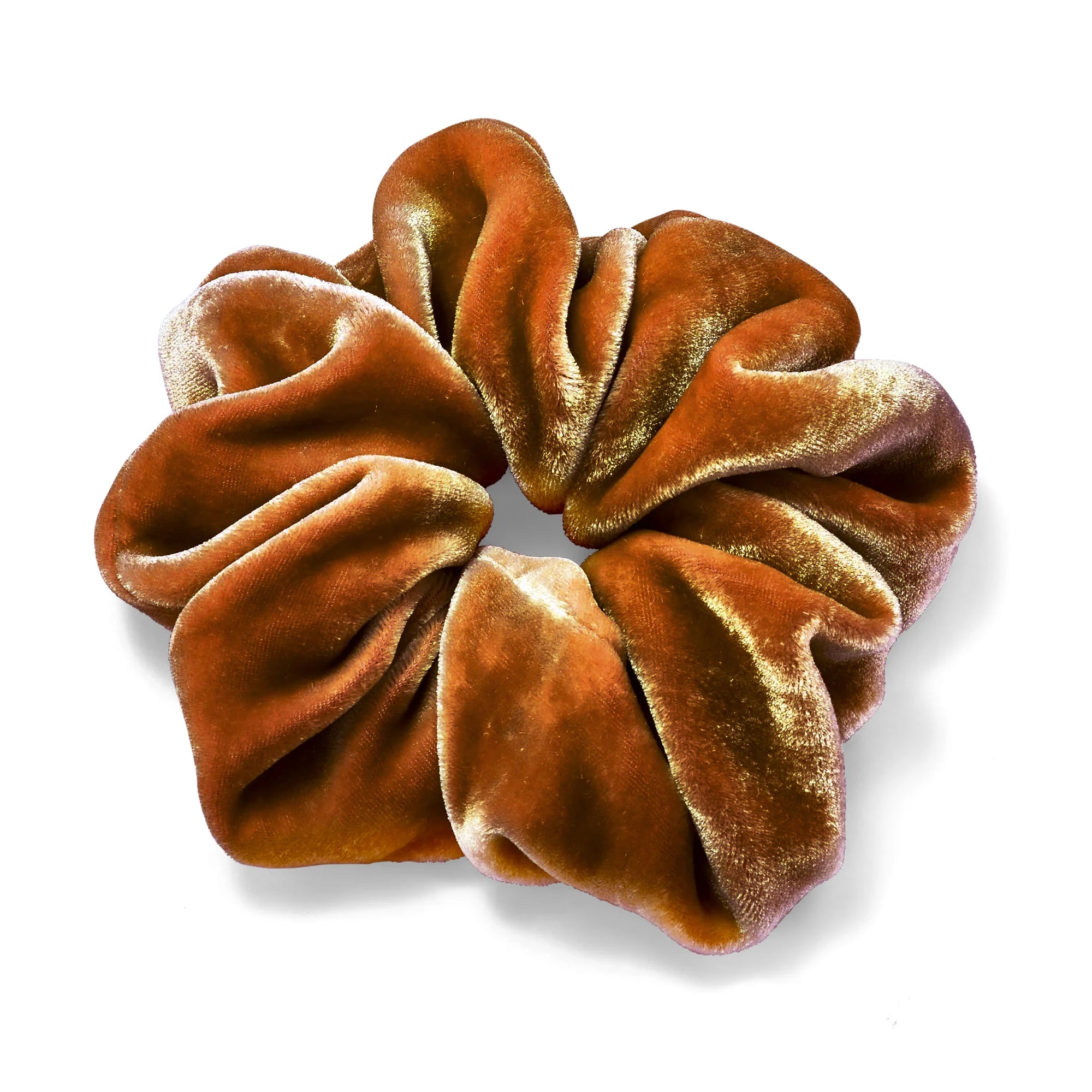 Harlow Velvet Scrunchie Hair Ties - Soft & Stretchable Hair Accessories for Women & Girls (3-Pack) - Perfect for Workouts, Yoga, and Everyday Styling