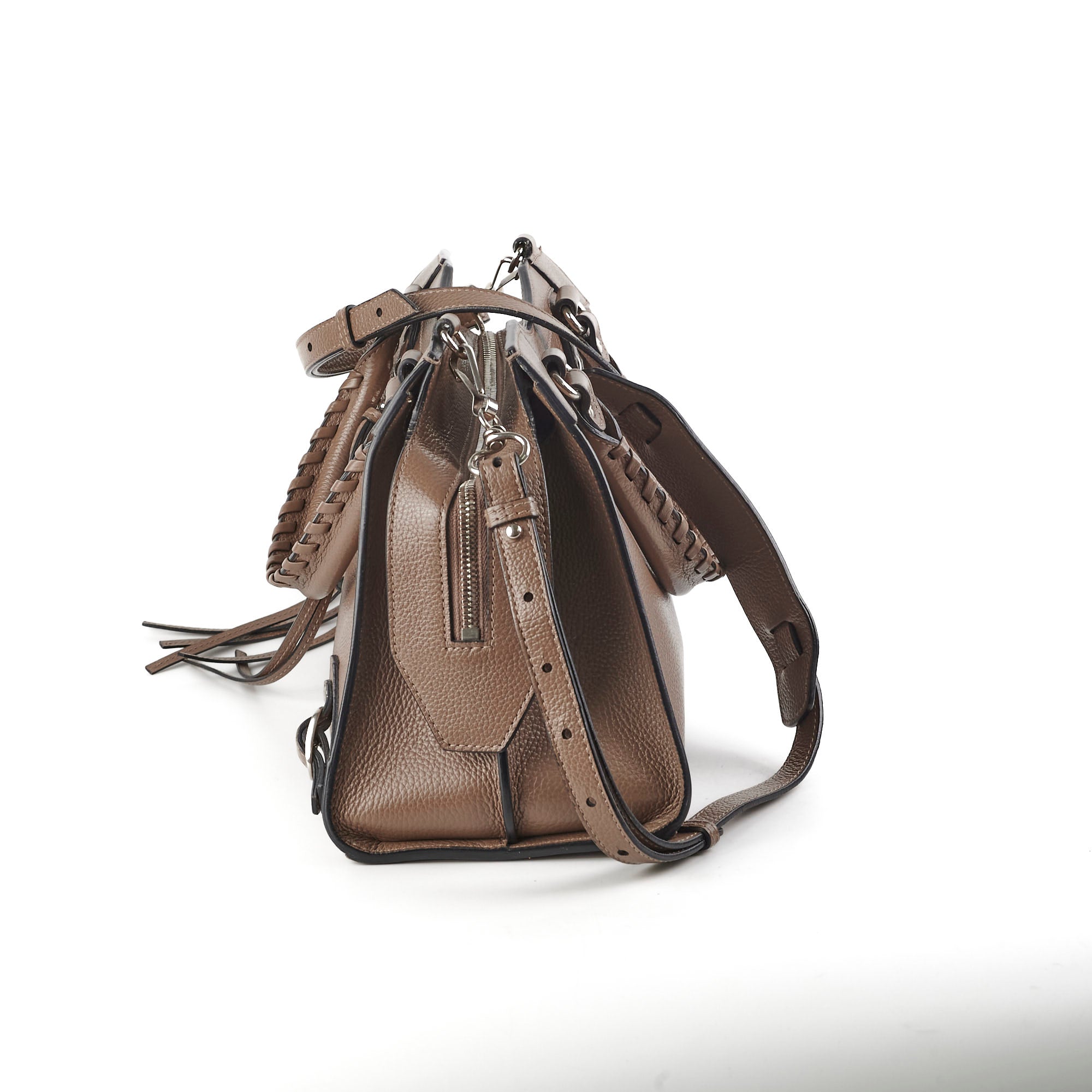Balenciaga Neo Classic Taupe Shoulder Bag for Women | Genuine Leather Luxury Handbag | Perfect for Work, Travel & Everyday Use