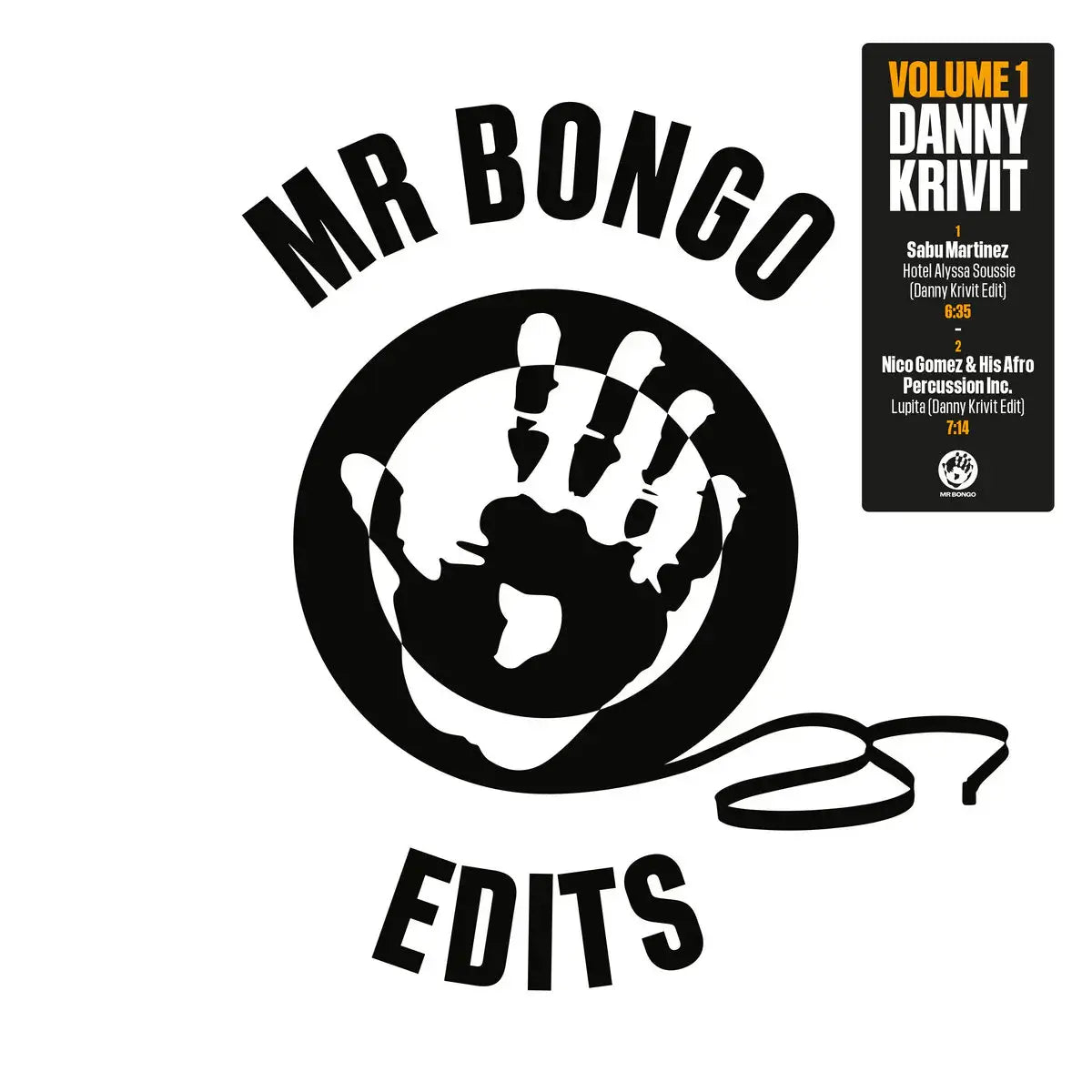 Danny Krivit Mr. Bongo Edits Volume 1 - Limited Edition Vinyl Record | DJ Mix for House & Disco Music Lovers | Perfect for Clubs, Parties & Music Collectors