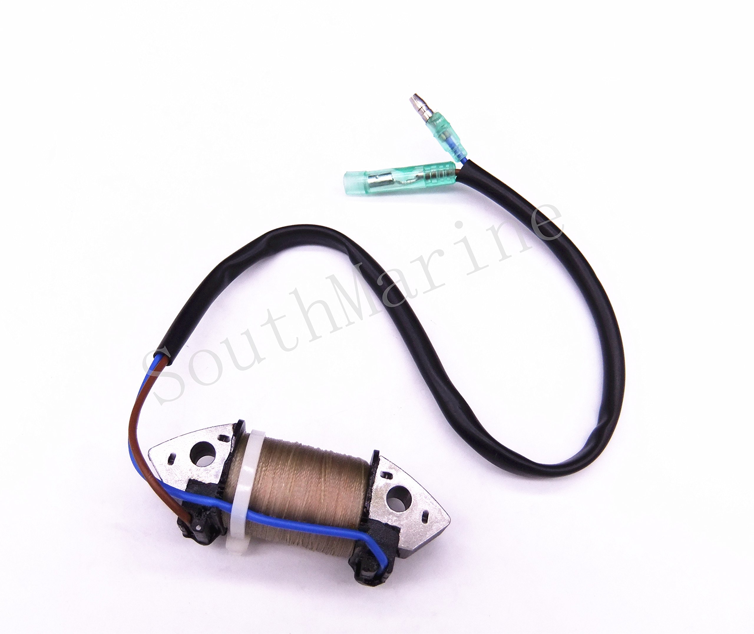 Boat Engine Ignition Coil 803844T01 - Compatible with Mercury, Mercruiser, Quicksilver 8HP 9.9HP, Tohatsu, Nissan, Evinrude Johnson OMC - Replaces 3AA-06021-0, 3AA060210M, 5040306, Sierra 18-25513 - Perfect for Marine Engine Repair & Maintenance