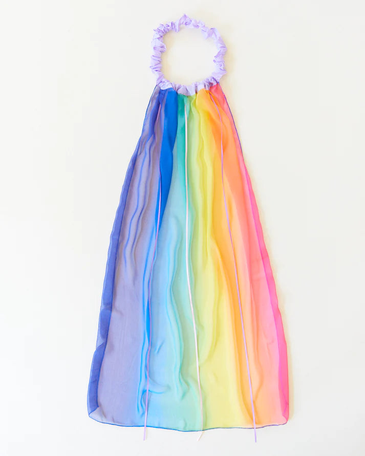 Sarah's Silks Play Veil - Premium Silk Scarf for Kids Dress Up, Dance, and Imaginative Play - Perfect for Pretend Play, Ballet, and Creative Costumes