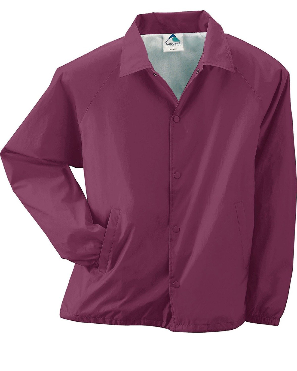 Augusta Sportswear 3100 Unisex Nylon Coach's Jacket - Lightweight Windbreaker for Outdoor Sports & Casual Wear