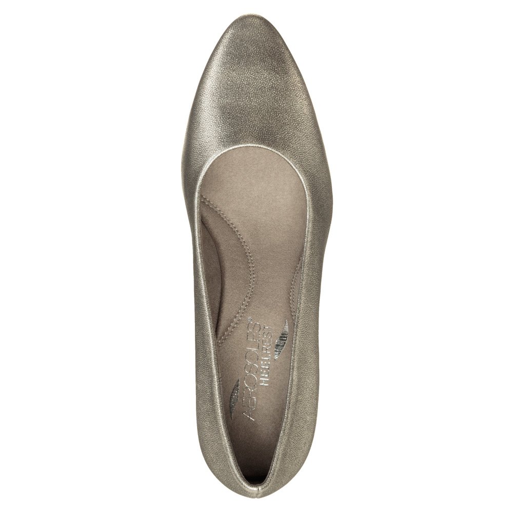Aerosoles Women's Exquisite Comfort Dress Pump Shoes - Elegant Low Heel Pumps for Work, Office & Special Occasions | Breathable & Cushioned for All-Day Wear