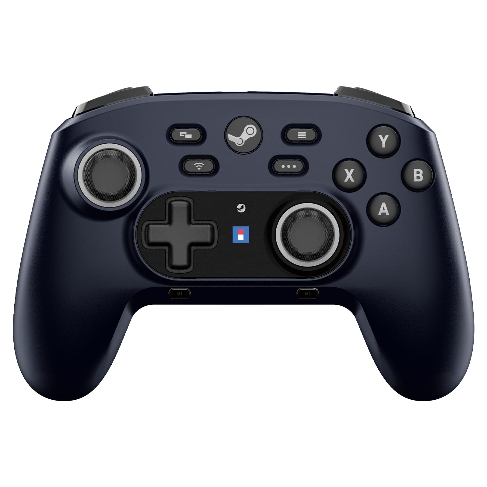 HORI Wireless HORIPAD Pro Controller for Steam - Midnight Black | Ergonomic PC Gaming Controller with Customizable Buttons for Steam Games | Perfect for FPS, RPG & Strategy Gaming on Windows PC