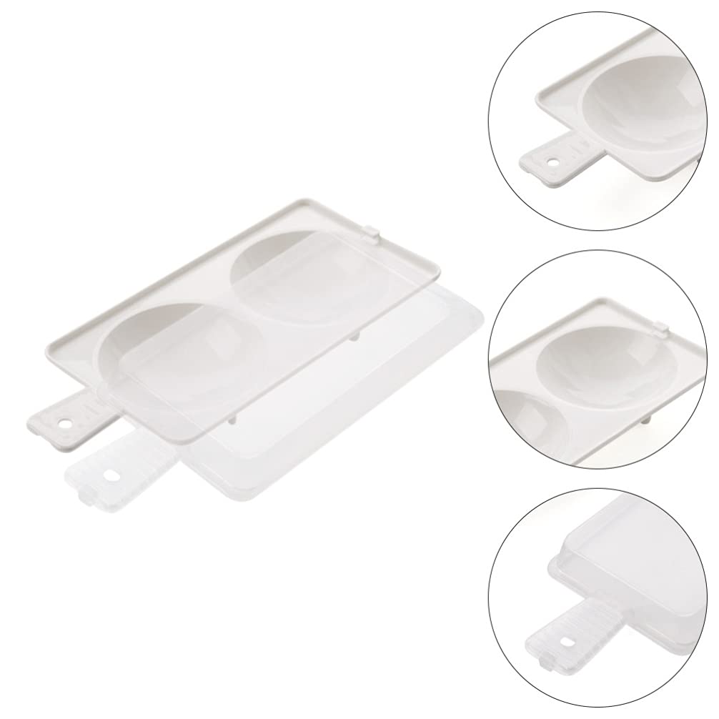 DOITOOL 3-Piece Microwave Egg Steamer Set - BPA-Free Egg Poacher & Cooker for Perfect Boiled & Poached Eggs - Kitchen Tools & Accessories for Quick Breakfast, Meal Prep & Healthy Cooking