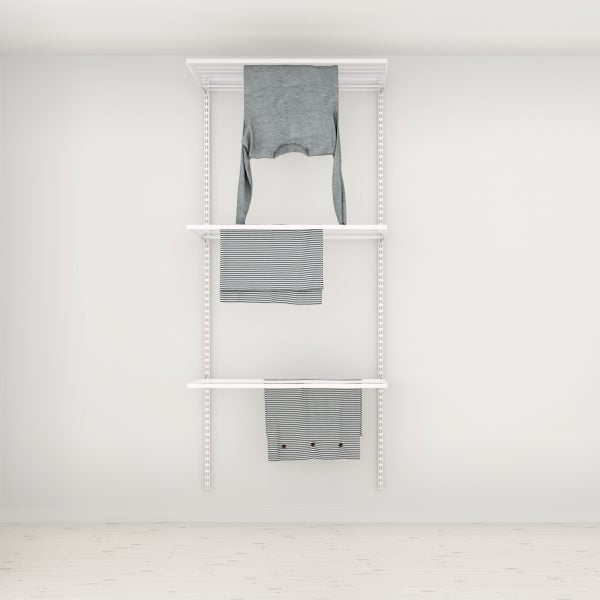 Elfa Laundry Bundle - 60cm & 90cm Options | Space-Saving Laundry Storage Solution for Small Homes & Apartments