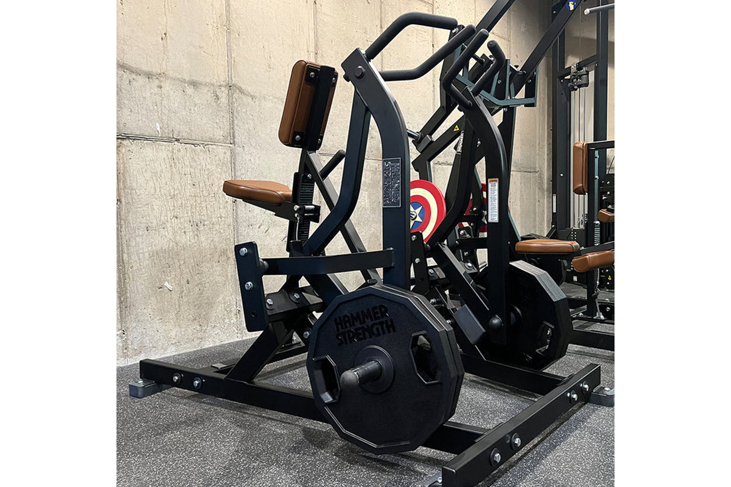 Hammer Strength Plate Loaded Iso-Lateral Row Machine - Commercial Gym Equipment for Back Workouts & Strength Training - Perfect for Home Gyms & Fitness Centers