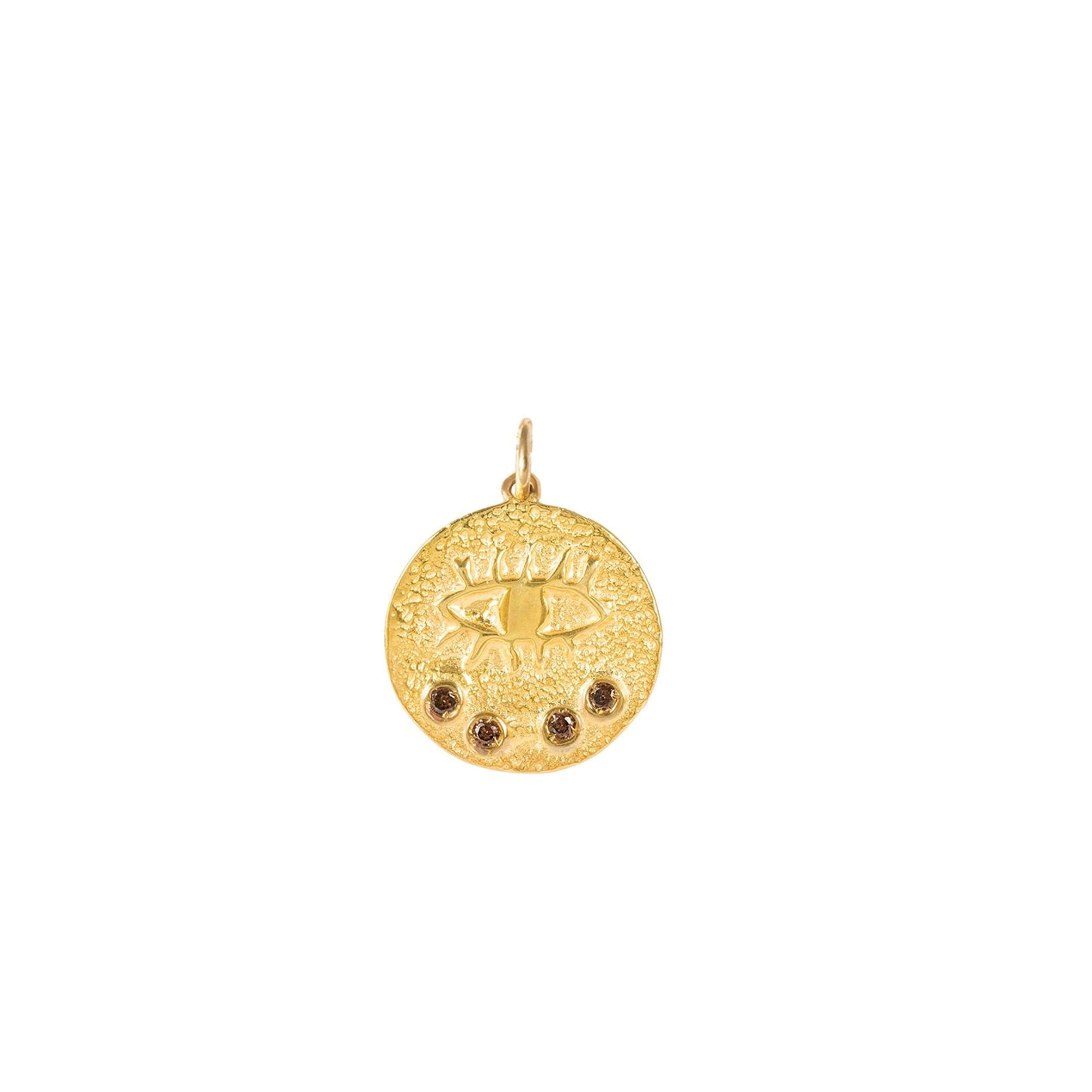 Kressida Small Charm Pendant - Elegant Sterling Silver Necklace for Women, Perfect for Everyday Wear, Gift Giving & Special Occasions