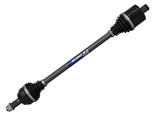 SuperATV Heavy Duty Rhino 2.0 Rear Axle for 2021+ Can-Am Commander XT/XT-P/MAX - Chromoly Steel Construction - 2X Stronger Than OEM - Upgraded Shaft Size - Perfect for Off-Roading & Extreme Terrain Adventures