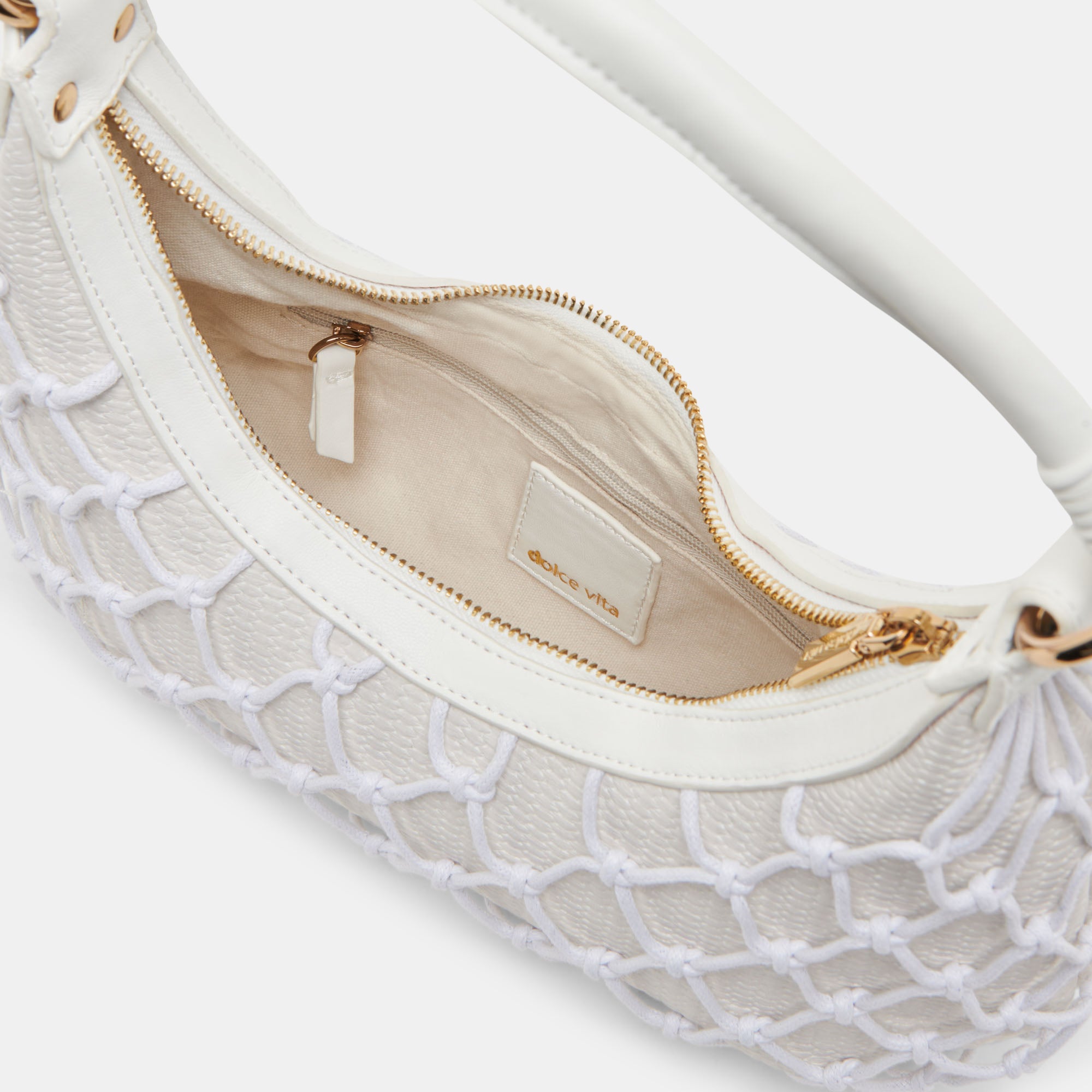 Positano Shoulder Bag - White Raffia Straw Handbag for Women, Summer Beach Tote, Boho Chic Crossbody Purse for Travel, Shopping & Outings