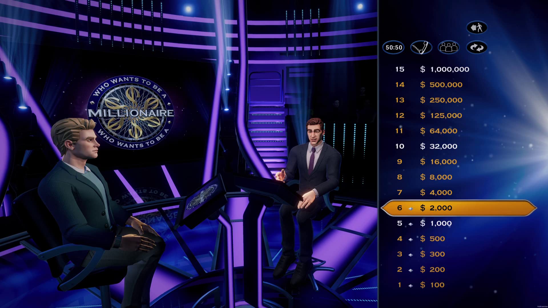 Who Wants to Be a Millionaire? - New Edition (PS5) - PlayStation 5 Game - Family Trivia Party Game for Game Nights & Entertainment