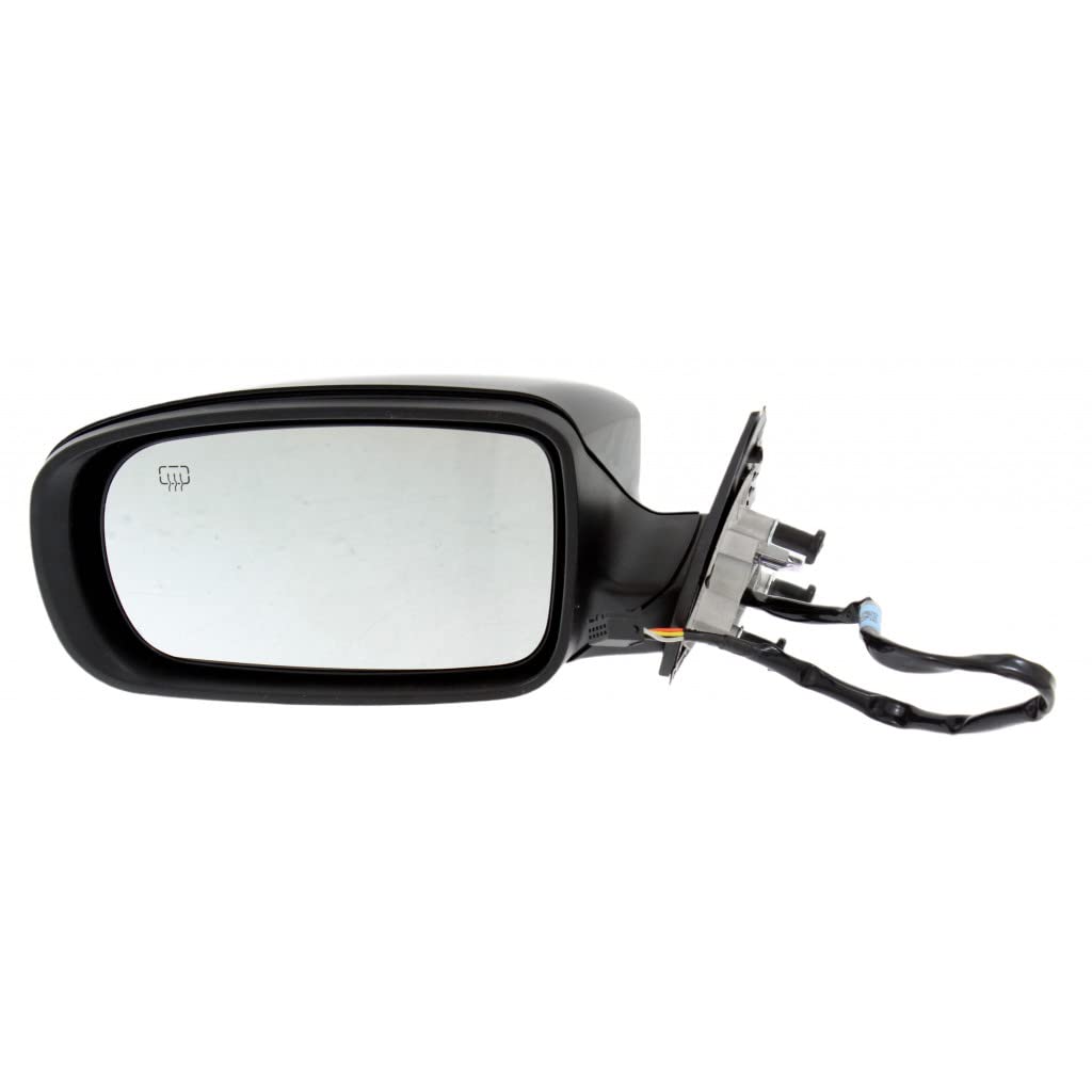 DG Charger 2011-2020 Driver Side Power Heated Door Mirror Replacement - Perfect for Winter Driving & Enhanced Visibility