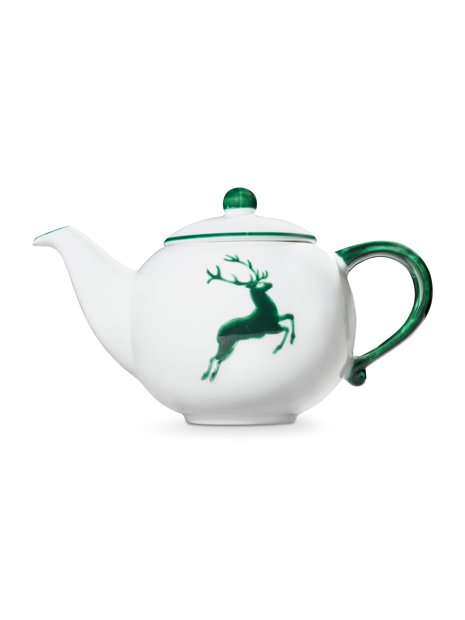 Premium Stag Teapot 901 5058 - Elegant Ceramic Tea Pot with Antler Handle - Perfect for Afternoon Tea, Gifts, and Home Decor