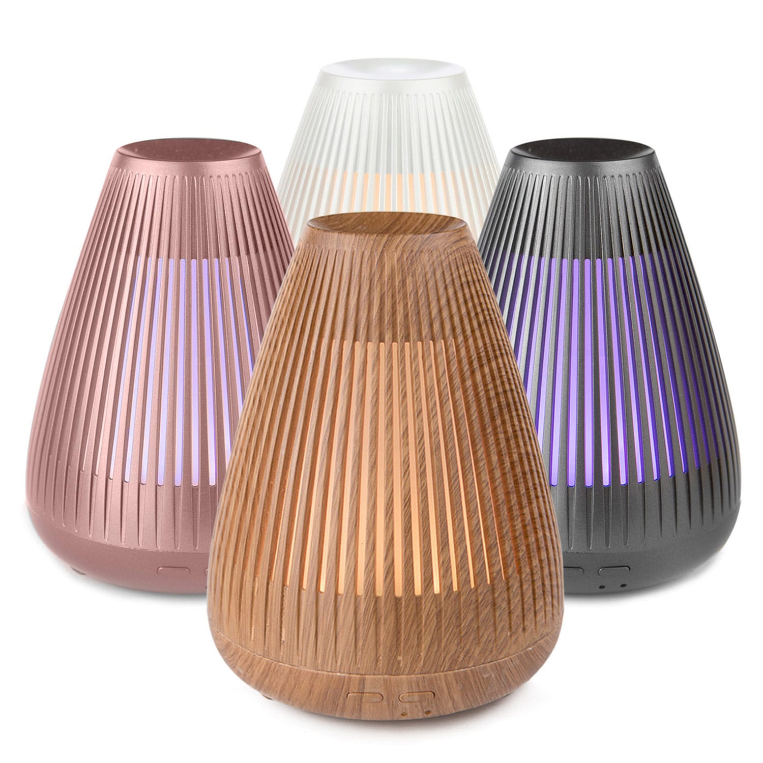 Premium Aroma Flare Essential Oil Diffuser - Ultrasonic Cool Mist Humidifier for Home, Office, Yoga & Spa - 300ml Water Tank, 7 LED Color Changing Lights, Auto Shut-Off, Quiet Operation - Perfect for Aromatherapy, Relaxation & Better Sleep