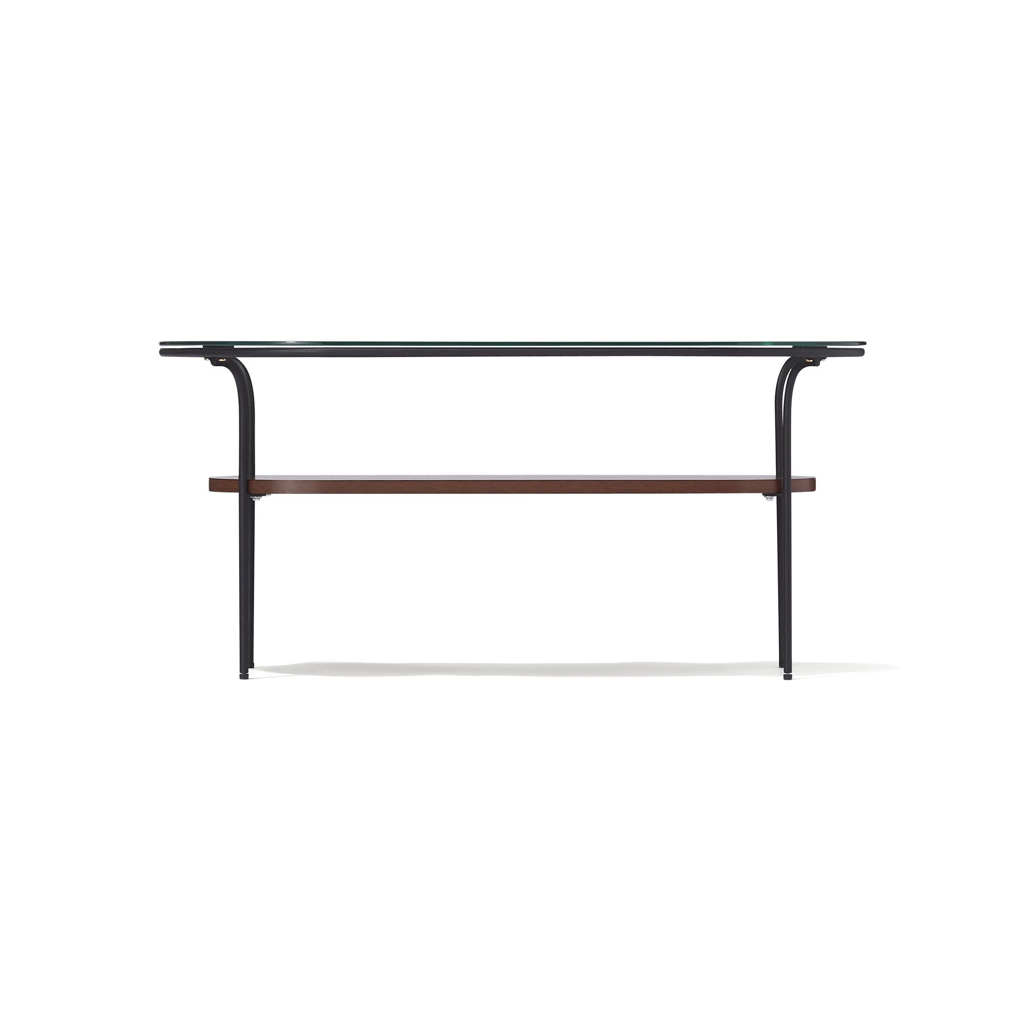 Modern Legato Coffee Table Small - Black & Brown Finish - 29.5