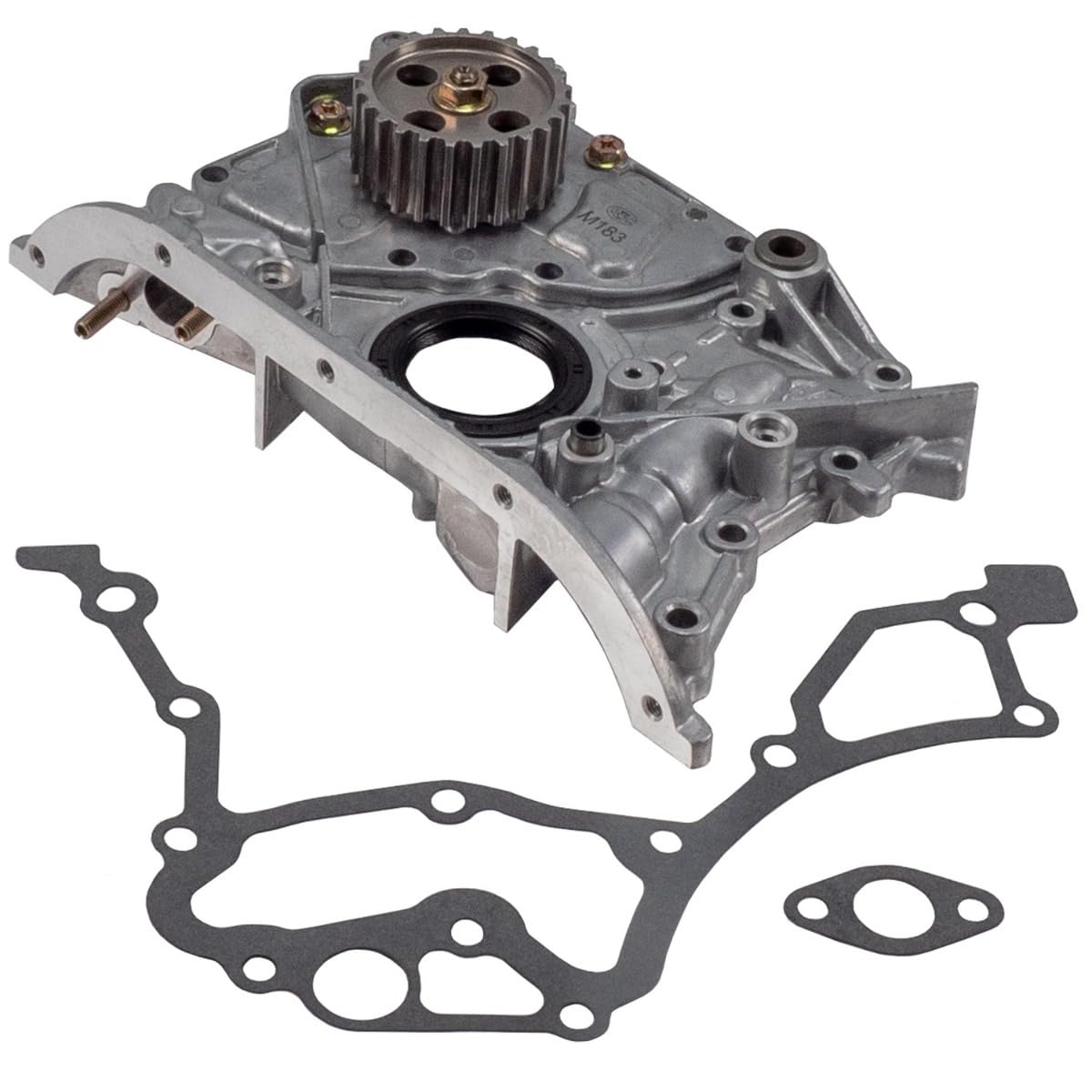 Melling M183 High Performance Engine Oil Pump - Compatible with Chevy, Ford, Dodge - Replacement for OEM 183 - Perfect for Engine Rebuilds & Performance Upgrades