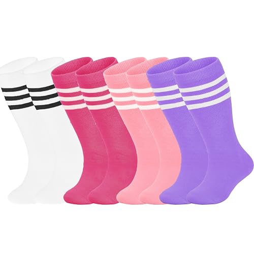 Purple/Pink/Rose Pink/White Stripe