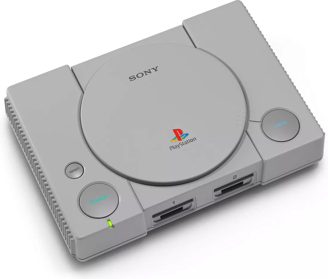 PlayStation Classic Mini Console - Preloaded with 20 Games, HDMI Output, USB Powered - Perfect for Retro Gaming & Nostalgic Entertainment at Home