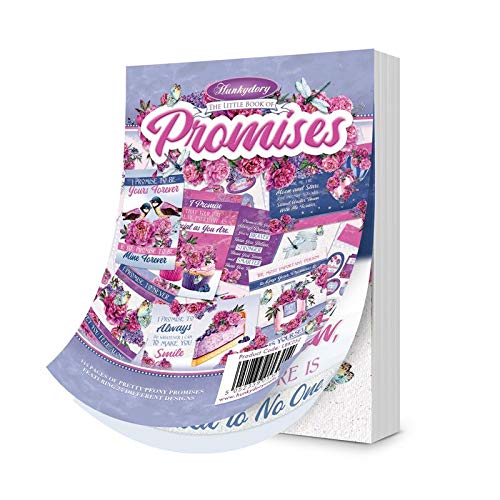 Hunkydory Crafts The A6 Little Book of Promise - Inspirational Gift Journal for Weddings, Anniversaries & Special Occasions - Perfect for Love Notes, Vows & Keepsake Memories