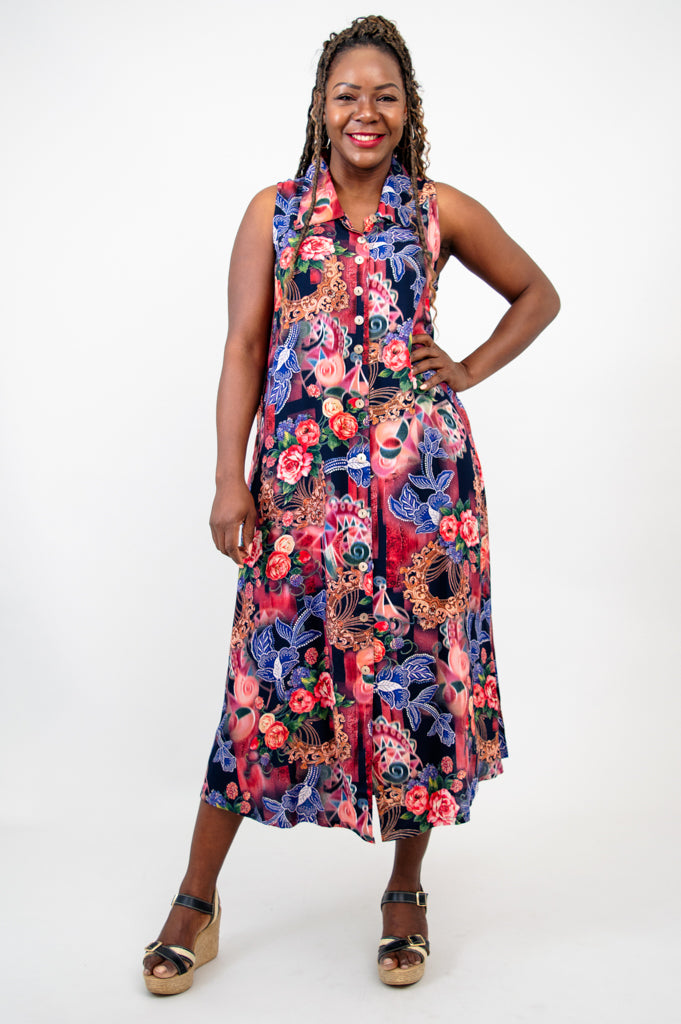 Berzuna Women's Elegant Cissy Dress - Flowy A-Line Summer Dress for Casual Wear, Office, and Special Occasions