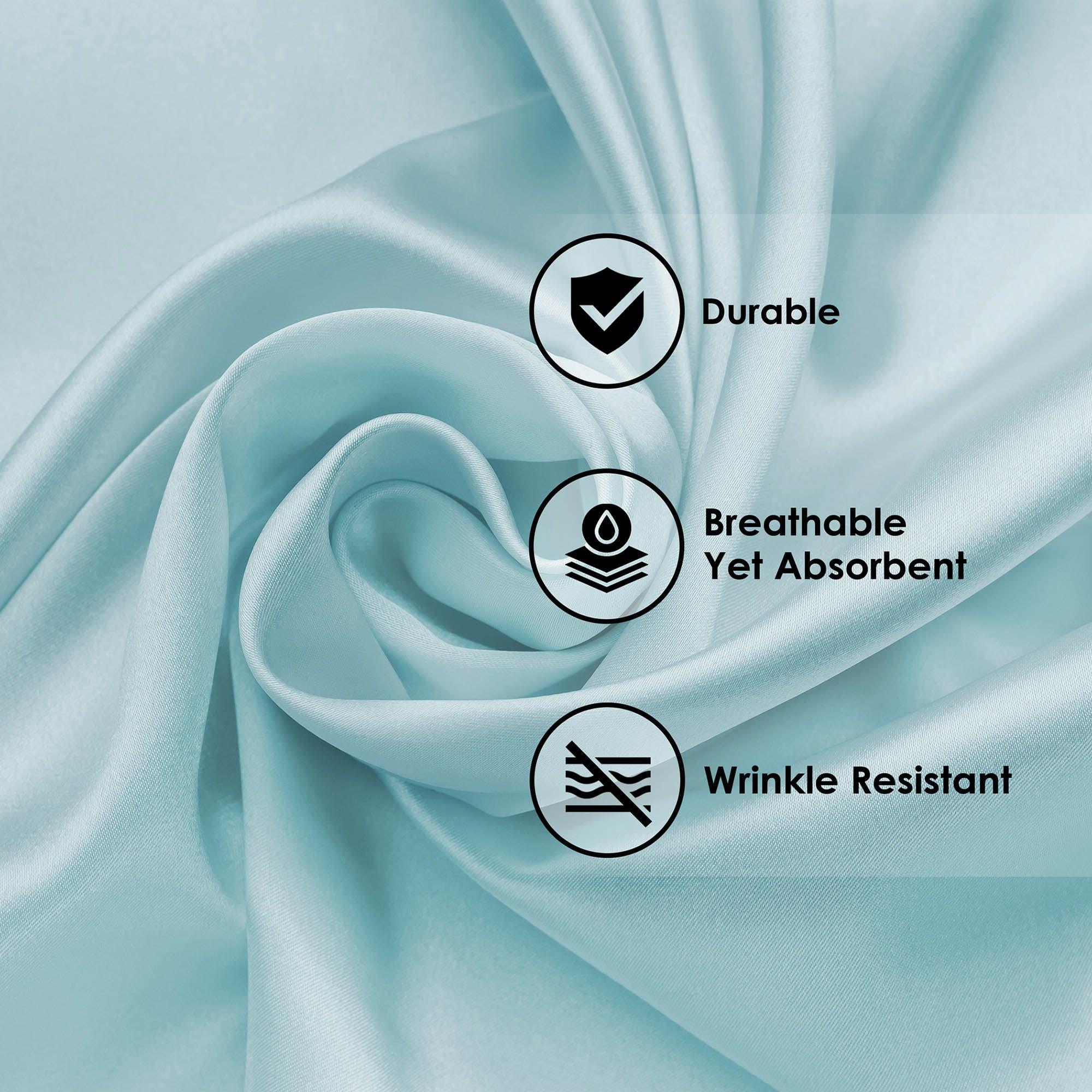 600 Thread Count Cotton Blend Solid Deep Pocket Sheet Set - Ultra Soft & Breathable Bed Sheets for Queen & King Size Beds - Perfect for Luxury Bedroom & Hotel Use