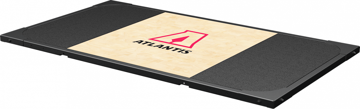 Premium ATLANTIS Platform with Durable Hardwood Surface - Perfect for Home Gym, Yoga, and Fitness Training