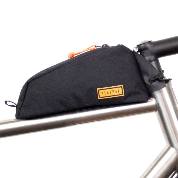Restrap Bolt On Top Tube Bike Bag - Waterproof Cycling Storage for Road & Mountain Bikes - Perfect for Commuting, Bikepacking & Adventure Rides