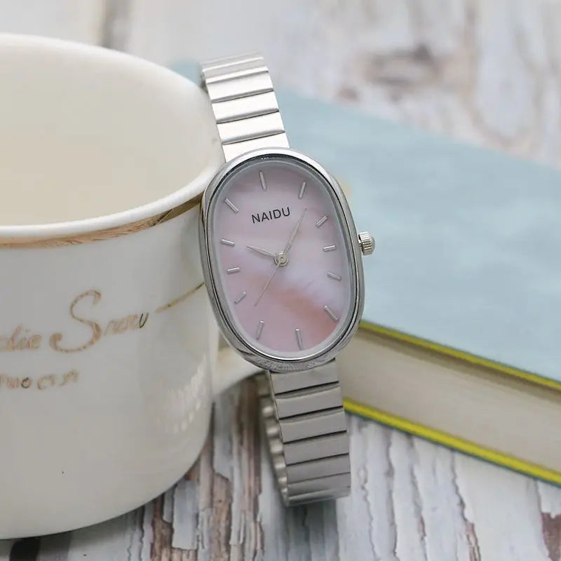Elegant Roman Numeral Watch for Women - Stylish Analog Wristwatch with Leather Band - Perfect for Office, Casual Wear & Special Occasions