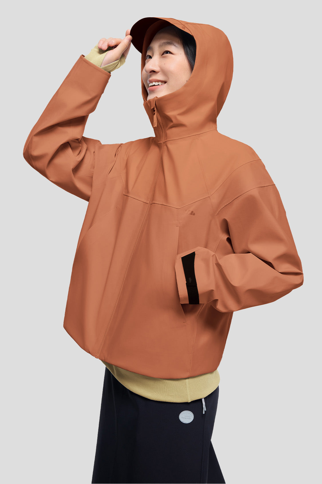 ThermaTrio Women's 3-in-1 Convertible Jacket - Waterproof Windbreaker with Removable Fleece Liner for Hiking, Camping & Outdoor Adventures
