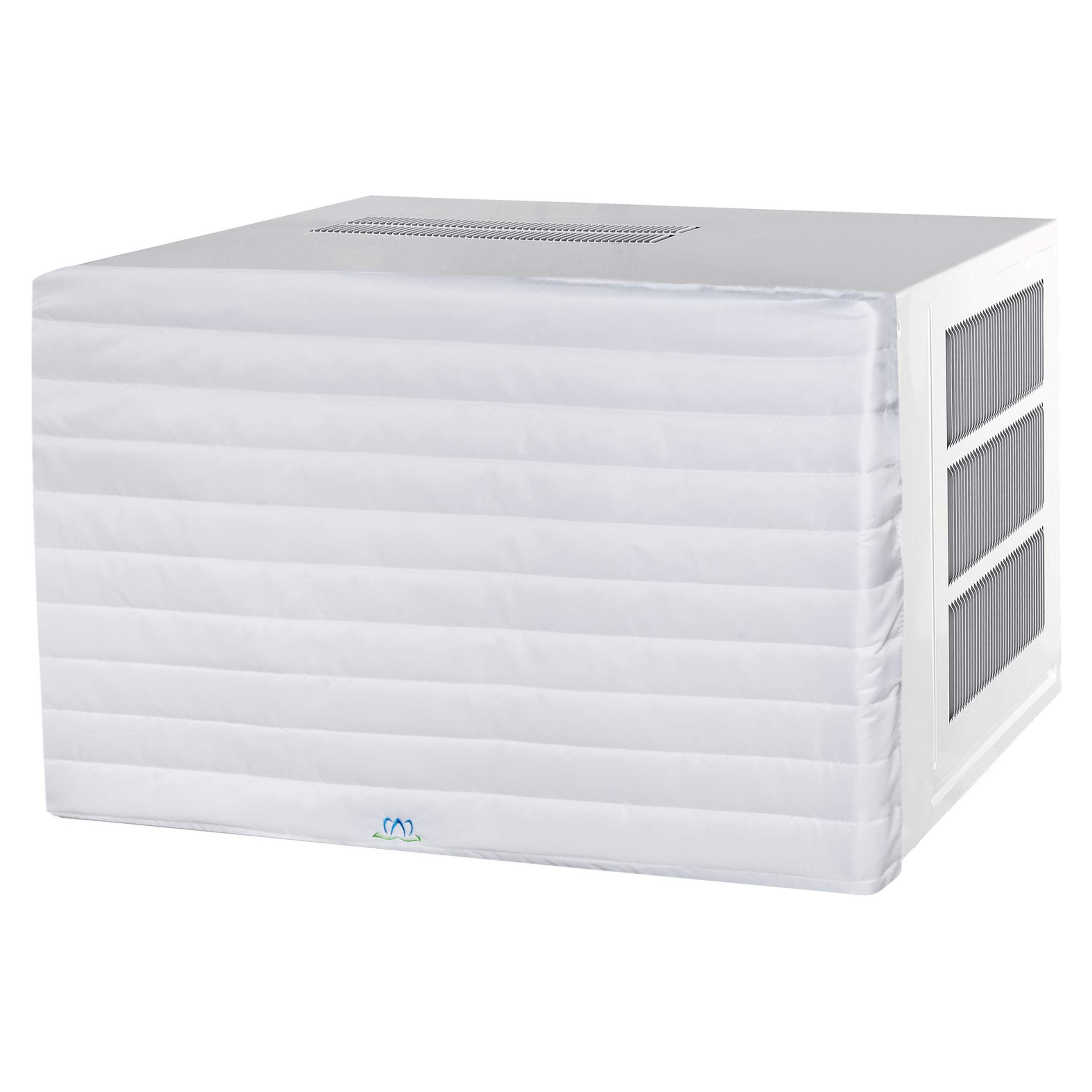 Blue Lotus Premium Window Air Conditioner Cover - Double Insulated, Machine Washable AC Cover for Indoor Use | Reduces Heating Costs & Stops Cold Drafts | Lifetime Replacement Guarantee | Perfect for Winter Home Energy Savings & Year-Round AC Protection