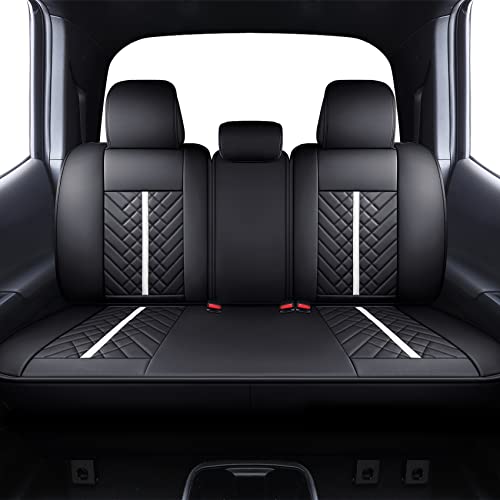 Rear Seat/Black-White
