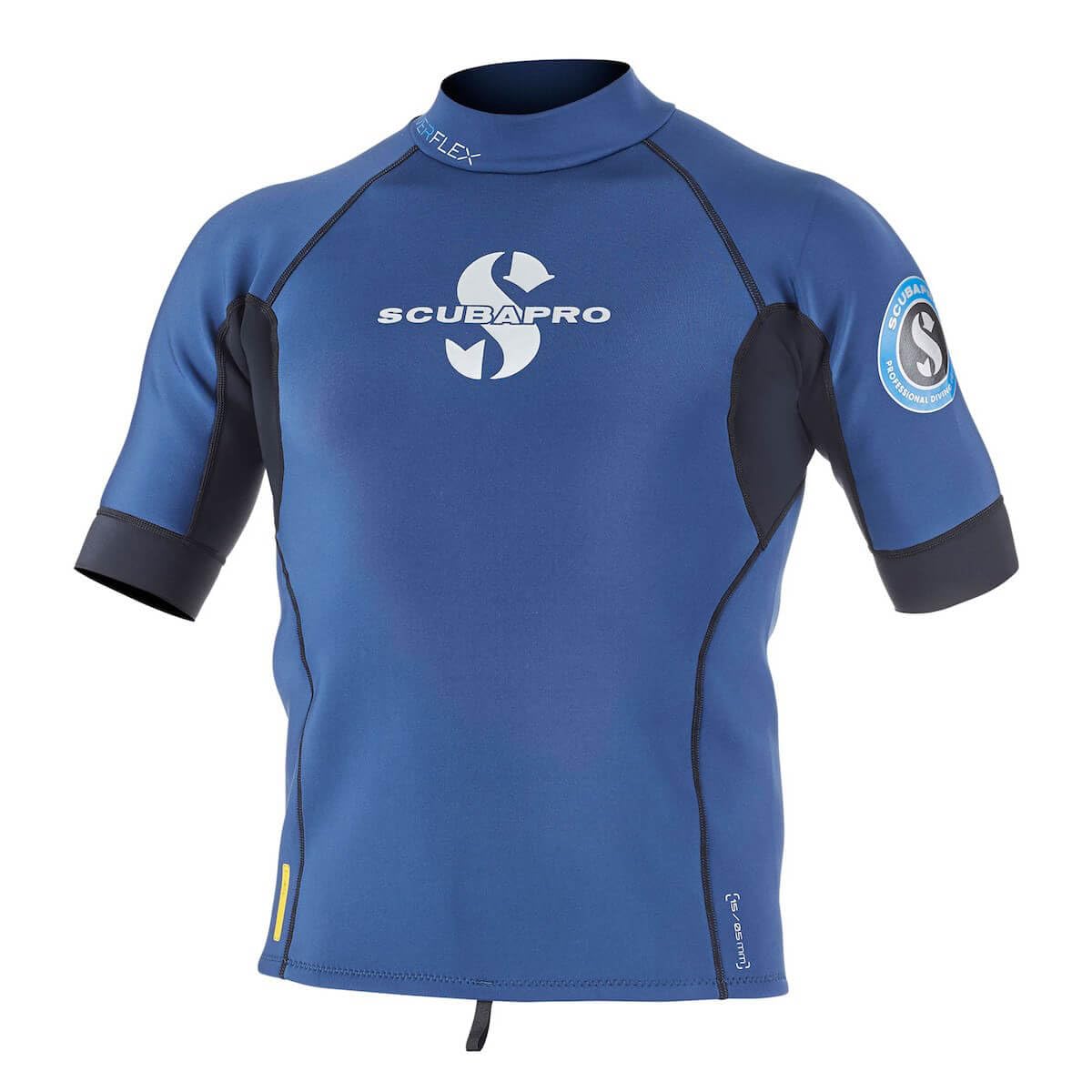 Scubapro Men's Rash Guard UPF 50+ Sun Protection Swim Shirt for Scuba Diving, Surfing & Water Sports - Quick Dry & Comfortable Fit