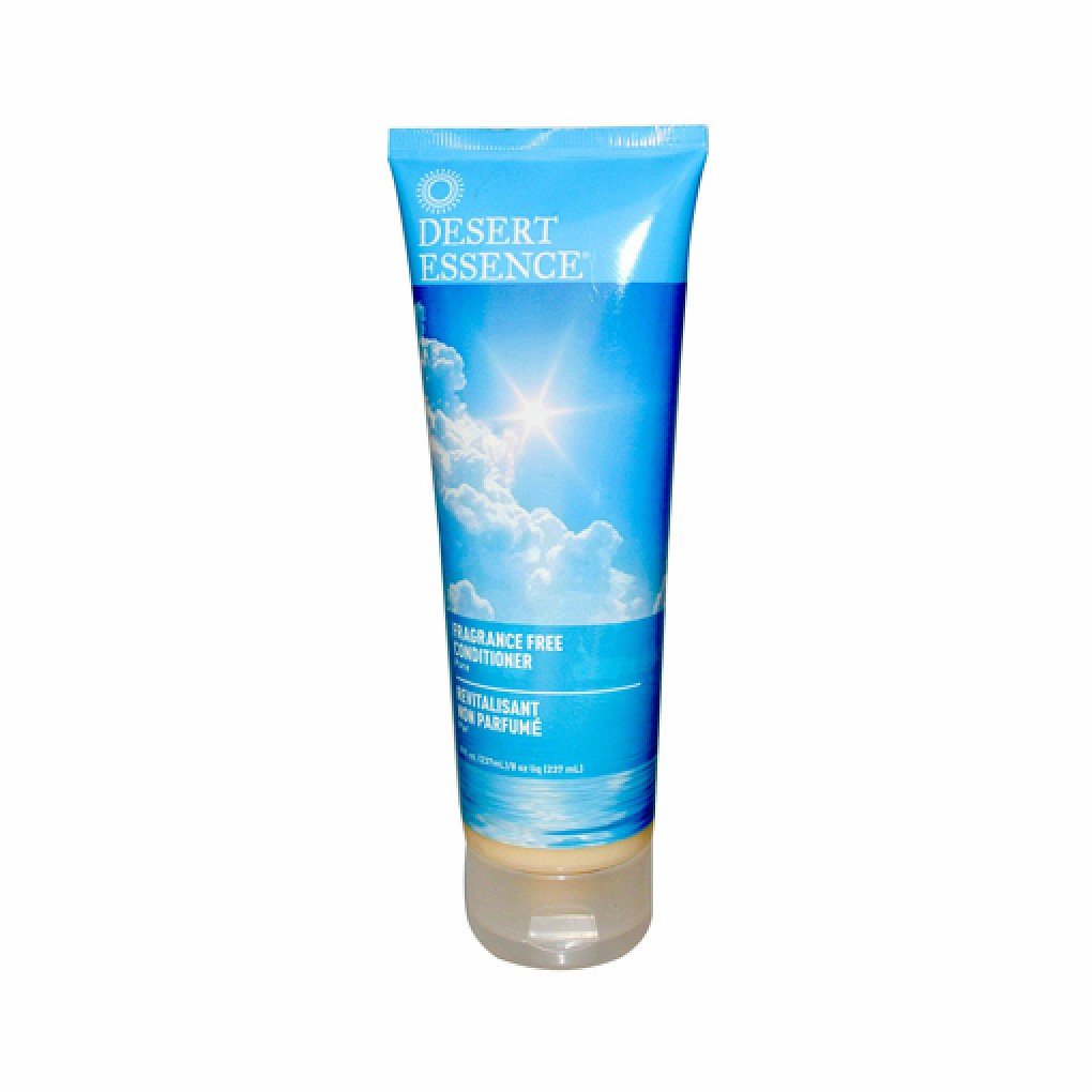Desert Essence Fragrance-Free Conditioner 8 fl oz - Natural Hair Care for Sensitive Scalp & Daily Moisturizing